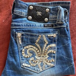 Size 28 Miss Me Bootcut Jeans